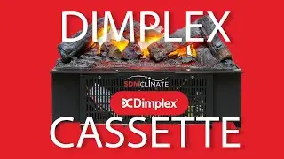 Очаги  Dimplex из линейки Cassette - открытый камин с эффектом реального пламени + увлажнитель