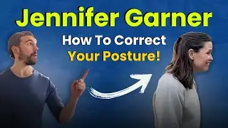 Jennifer Garner Shows How To Correct Your Posture!