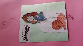 Unique Pull-Out Durga Card 😍| Easy Navratri Craft Idea | Happy Navratri 2025 Special DIY #navratri