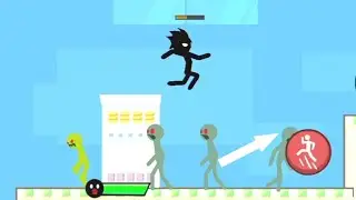 Stickman vs zombie fireboy animations games stick tom