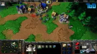 Warcraft III #196 - EZKatker - Human vs Undead (Secret Valley)
