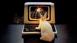 𝐓𝐡𝐞 𝐂𝐲𝐛𝐞𝐫 𝐑𝐚𝐛𝐛𝐢𝐭 & 𝐓𝐡𝐞 𝐖𝐚𝐭𝐜𝐡𝐟𝐮𝐥 𝐂𝐚𝐭 ~ vaporwave / nostalgia for rabbits and cats from 80s