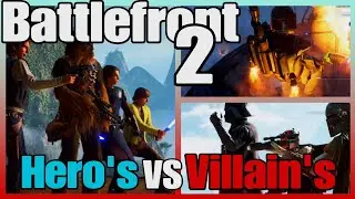 Battlefront 2 || Hero's Vs Villain's, These Guys Are Bantha Poodoo!!!