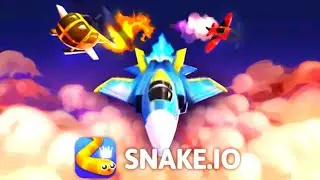 Snake.io - NEW EVENT SNAKES IN THE SKY' ALL SKINS UNLOCKED' Epic Snake Battle Of All Time