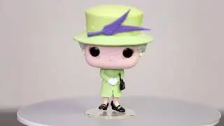 Funko Pop Queen Elizabeth II No01 #queendeath  #royals, #queenelizabeth #queenofengland #poproyal