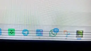 Black Flickering lines on task bar of monitor - How to solve it