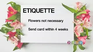 Funeral and visitation etiquette