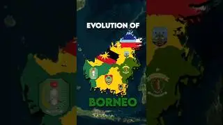 Evolution Of Borneo | Special 1k Followers on Tiktok! #edit #history #geography #borneo #kalimantan