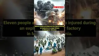 Sugar factory explosion in Tanzania