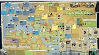 Labyrinth: The War on Terror Intro to the Board (GMT)Turn 2 Solo