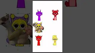 a team Incredibox Sprunki vs Smiling Critters - 2 #incredibox #sprunki #smilingcritters