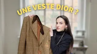 I transform a Valentino jacket into a Dior Bar suit... and it doesn't go as planned - PART 1
