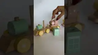 Multi Play Use Wooden Choo-Choo Train Set For Kids | SkilloToys.com