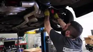 2015-2017 Mustang GT with a Roushcharger LTH Street Catback driving