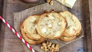 Weiche White Chocolate Cookies wie bei Subway / Chewy Cookie