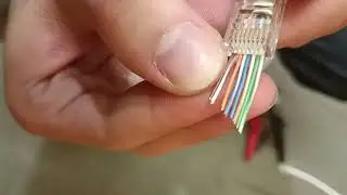T-568A RJ-45  Milwaukee Crimper 