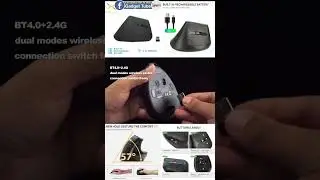 #Ergonomic #VerticalMouse #rechargeable #Wireless #Gaming #Mouse #Vertical #Mice #For #PC #Laptop
