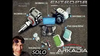 Entropia Universe. Mining in Khorum Coast. Arkadia.