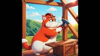 &ldquo;Paws & Bricks The Cat Who Built a Dream&rdquo; #cat #aishorts  #funnycats