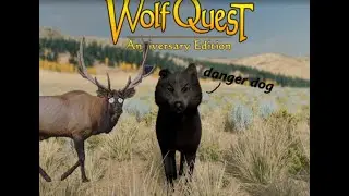 Wolfquest - JUMPING BACK IN! - Accurate Difficulty + Iron Wolf :) (Moxie's Quest - stream #1)