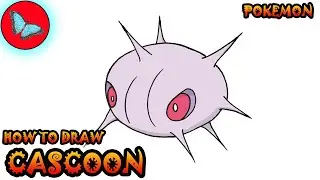 How To Draw  Pokemon - Cascoon