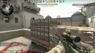 [POV] fox from k1ck VS ESC Gaming @ Fnatic FragOut League Season 2 (CT Side)