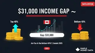 Canadian Income Gap: Are You in the Bottom 40%? | $31,000 Annual Difference