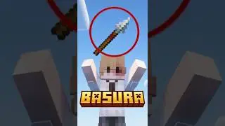 El problema de la Lanza #minecraft #minecraftshorts #shorts