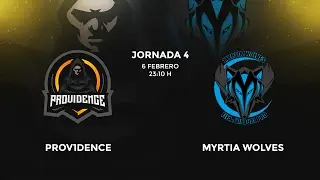 Liga VFO | Temporada I | 3ª División | Jornada 4 Prov1dence - Myrtia Wolves HD
