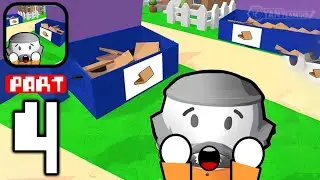 HoboLife - Gameplay Walkthrough Part 4 Becoming a Good Beggar (iOS,Android)