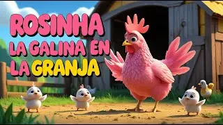 Rosinha la gallina en la granja