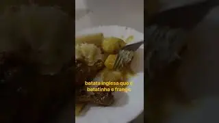 Aipim com frango