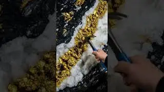 Stone Gold Excavation ⛏️✨ | Amazing Mining Process | Shorts