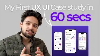 &ldquo;My First UX/UI Case Study Speed-Run (60-Second Breakdown)&rdquo;
