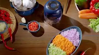 Deerma JS200 Wireless Mini Electric Food Processer Garlic Mashed Meat Blender Grinder Chopper