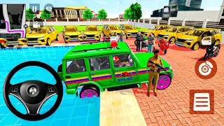 Indian thef car driving Ferrari or Helicopter police station and train station or spider man or thar