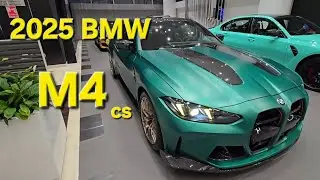 firstt look 2025 BMW M4 CS interior and exterior #bmw #bmwluxury #cars #dubai #bmwm4 #viralvideo