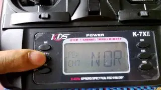 Radio Setup for KDS 450qs Helicopter