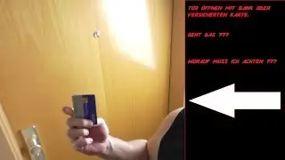 Ausgesperrt ?? T&uuml;r mit Bankkarte &ouml;ffnen???  geht das ??T&uuml;r &ouml;ffnen mit Karte/T&uuml;r &ouml;ffnen/T&uuml;r zugezogen