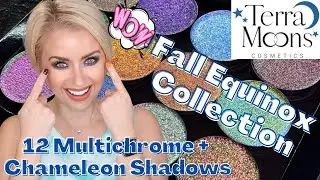 Trying NEW Terra Moons FALL EQUINOX Collection | LIVE SWATCHES + 2 LOOKS | Steff's Beauty Stash