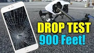 ✔ What Happens If You Drop An iPhone 6s 900 FT? ✔