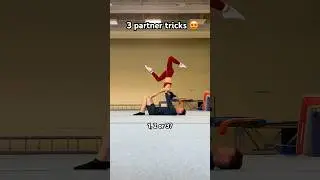 3 partner tricks 😍 #shorts #tricks #fun #acrobatics #viralvideos