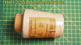 Regency Natural Cooking Twine 1/2 Cone 100% Cotton 500ft