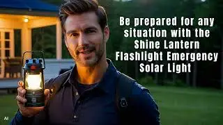 Valentine&rsquo;s Gift Guide for Preppers | Day 11 | Shine | Lantern + Flashlight Emergency Solar Light