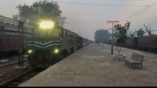 KARACHI EXPRESS ARRIVAL SAMA SATA JUNCTION LATE 10 HOURS