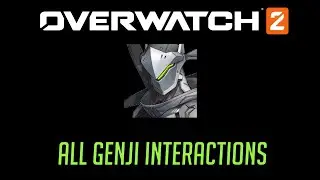 Overwatch 2 First Closed Beta - All Genji Interactions