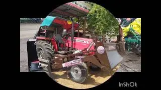 Dozer tractor attachment vinay agro industries vidisha 9589158653 #agriculture   #india #kisan