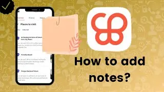 How to add notes to trip plan on Wanderlog?