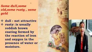 English : Poem : The Roadside Locksmith video