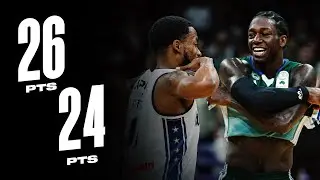 Брайс Коттон и Кендрик Нанн обмениваются ведрами в матче MVP Showdown